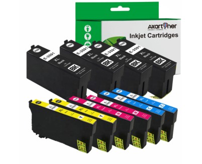 Compatible Pack x10 Epson T3591 / T3592 / T3593 / T3594 35XL Cartuchos de Tinta