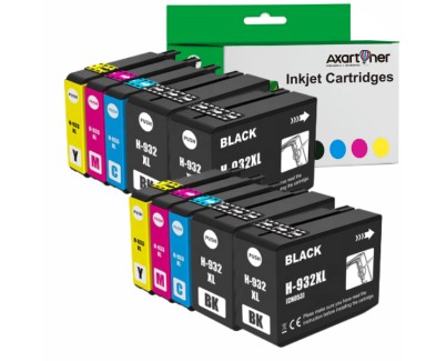 Compatible Pack 10 x Tinta HP 932XL / 933XL