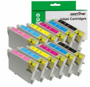 Compatible Pack 12 Tinta EPSON T0481/2/3/4/5/6