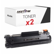 Compatible Pack 2 x HP CF279A / 79A Negro Cartucho de Toner para HP LaserJet Pro M12 , M26