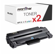 Compatible Pack x2 Samsung ML1910 / SCX4623 Negro Cartucho de Toner MLT-D1052L / SU758A