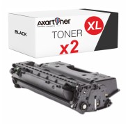 Compatible Pack x 2 Canon 719H Negro Cartuchos de Toner 3480B002