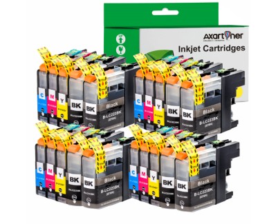 Compatible Pack x20 Brother LC223 / LC221 V3 Cartuchos de Tinta LC-223 / LC-221