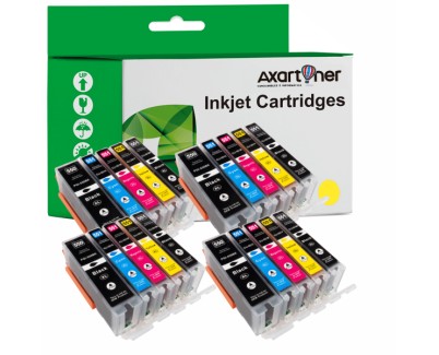 Compatible Pack x 20 Canon PGI550XL / CLI551XL Cartuchos de Tinta