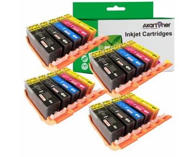 Compatible Pack x 20 Canon PGI525 / CLI526 Cartuchos de Tinta PGI-525 / CLI-526