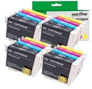 Compatible Pack x 20 Epson T1281 / T1282 / T1283 / T1284 Cartuchos de Tinta