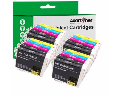 Compatible Pack x20 Epson T1291 / T1292 / T1293 / T1294 Cartuchos de Tinta