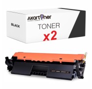 Compatible Pack x 2 Canon 047 / CRG047 Negro Cartucho de Toner 2164C002 para LBP-112, LBP-113, MF-112, MF-113