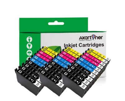 Compatible Pack x30 Epson T1811 / T1812 / T1813 / T1814 - 18XL Cartuchos de Tinta