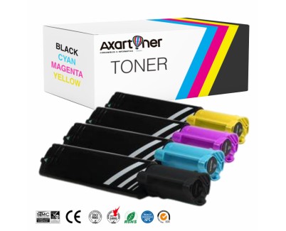 Compatible Pack 4 x Epson Aculaser C1100 / CX11 Cartuchos de Toner