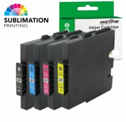 Compatible Pack 4 x  RICOH GC-31 Cartuchos de tinta Sublimacion