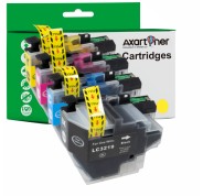 Compatible Pack x4 Brother LC3219 XL / LC3217 Cartuchos de Tinta LC-3219XL