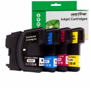 Compatible Pack x 4 Brother LC-980XL / LC-1100XL Cartuchos de Tinta LC980 / LC1100