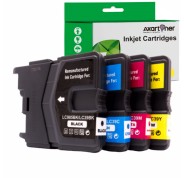 Compatible Pack x4 Brother LC-985XL Cartuchos de Tinta LC985