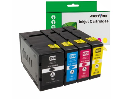 Compatible Pack x 4 Canon PGI-1500XL / PIG1500 Cartuchos de Tinta