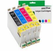 Compatible Pack 4 x Tinta Epson T0551/2/3/4