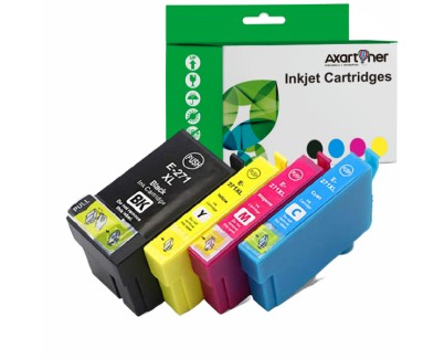 Compatible Pack x4 Epson T2711 / T2712 / T2713 / T2714 - 27XL Cartuchos de Tinta