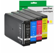 Compatible Pack x 4 Epson T7891 / T7892 / T7893 / T7894 Cartuchos de Tinta