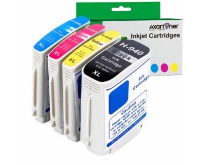 Compatible Pack x 4 HP 940XL Cartuchos de Tinta