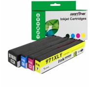 Compatible Pack x 4 HP 970XL / HP 971XL Cartuchos de Tinta Pigmentada