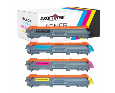 Compatible Pack 4 x Toner BROTHER TN242 / TN246