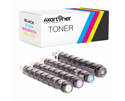 Compatible Pack x4 Canon C-EXV34 / CEXV34 Cartuchos de Toner