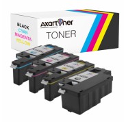 Compatible Pack x4 Dell C1660W Cartuchos de Toner