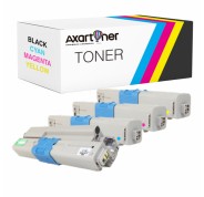 Compatible Pack x4 OKI C510, C530, MC561 Cartuchos de Toner