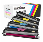 Compatible Pack x 4 OKI C110, C130, MC160 Cartuchos de Toner