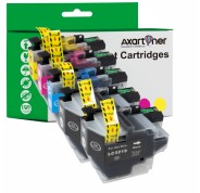 Compatible Pack x5 Brother LC3219 XL / LC3217 Cartuchos de Tinta LC-3219XL