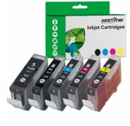 Compatible Pack 5 x Tinta CANON PGI5 / CLI8