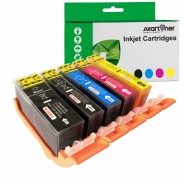 Compatible Pack x 5 Canon PGI525 / CLI526 Cartuchos de Tinta PGI-525 / CLI-526