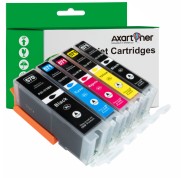 Compatible Pack x 5 Canon PGI570 XL / CLI571 XL Cartuchos de Tinta