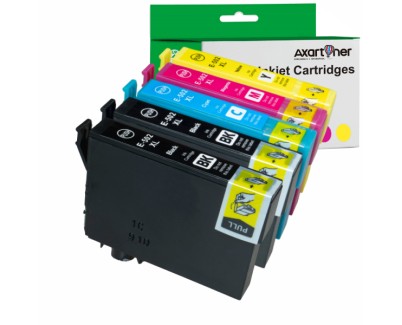 Compatible Pack 5 x EPSON 502XL Cartuchos de Tinta para XP5100, X5105, XP5115, XP5150, XP5155, WF2860, WF2865, WF2880, WF2885