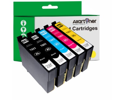 Compatible Pack 5 x Epson 603XL Cartuchos de Tinta