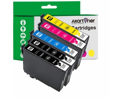 Compatible Pack x5 Epson T1631 / T1632 / T1633 / T1634 - 16XL Cartuchos de Tinta