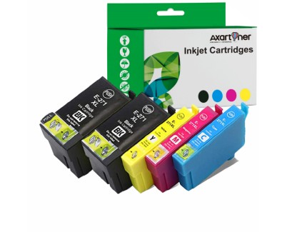 Compatible Pack x5 Epson T2711 / T2712 / T2713 / T2714 - 27XL Cartuchos de Tinta