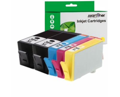 Compatible Pack x 5 HP 364XL Cartuchos de Tinta