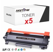 Compatible Pack x5 Brother TN2420 Negro - CON CHIP - Cartucho de Toner TN-2420