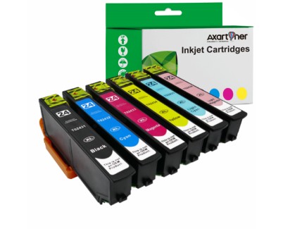 Compatible Pack x6 Epson T2431/2/3/4/5/6 - 24XL Cartuchos de Tinta