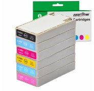 Compatible Pack x 6 Epson T5591/2/3/4/5/6 Cartuchos de Tinta para Epson Stylus Photo RX700