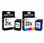 Compatible Pack HP 21XL Negro (1 ud.) + HP 22XL Color (1 ud.) Cartuchos de Tinta