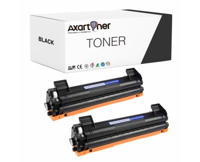 Compatible Pack x2 Brother TN1050 Negro Cartuchos de Toner para Brother HL-1110 HL-1112 HL-1212 HL-1210 DCP-1510 DCP-1610 DCP-1612 DCP-1512 MFC-1810 MFC-1910