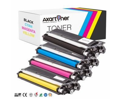 Compatible Pack x 4 Brother TN230 Cartuchos de Toner TN-230