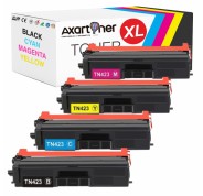 Compatible Pack x 4 Brother TN421 / TN423 / TN426 Cartuchos de Toner