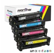 Compatible Pack x 4 Canon 718 Cartuchos de Toner CRG718