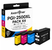Compatible Pack x 4 Canon PGI2500XL / PGI-2500 Cartuchos de Tinta