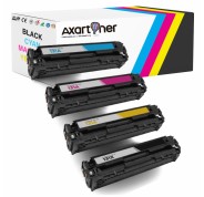 Compatible Pack x 4 HP CF210X / CF211A / CF212A / CF213A Cartuchos de Toner 131X / 131A