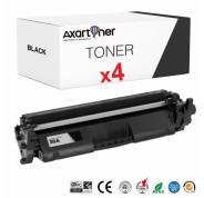 Compatible Pack x 4 HP CF230A / 30A Negro Cartucho de Toner para HP LaserJet Pro M203, MFP M227