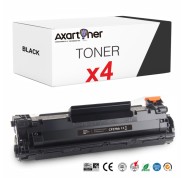 Compatible Pack x 4 HP CF279A / 79A Negro Cartucho de Toner para HP LaserJet Pro M12 , M26